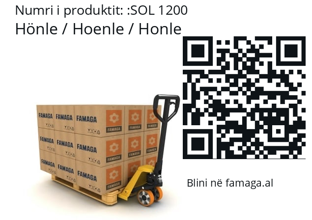   Hönle / Hoenle / Honle SOL 1200