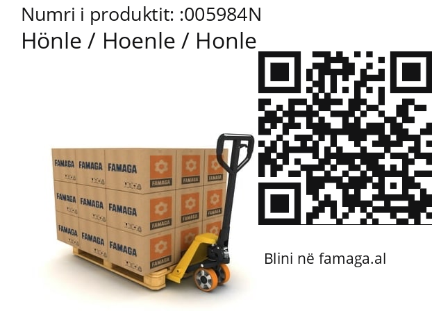   Hönle / Hoenle / Honle 005984N