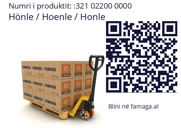   Hönle / Hoenle / Honle 321 02200 0000