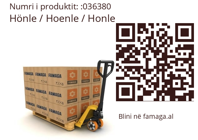   Hönle / Hoenle / Honle 036380