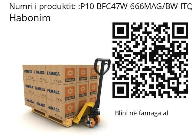   Habonim P10 BFC47W-666MAG/BW-ITQ0040