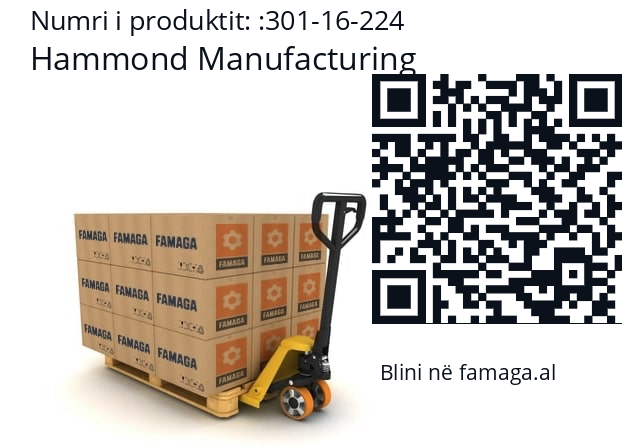   Hammond Manufacturing 301-16-224