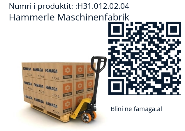   Hammerle Maschinenfabrik H31.012.02.04
