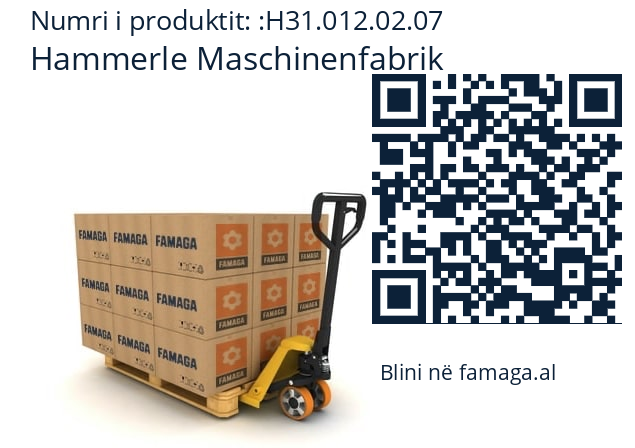   Hammerle Maschinenfabrik H31.012.02.07