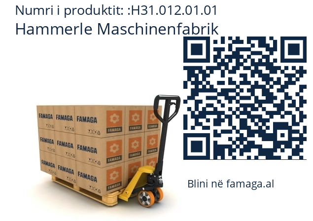   Hammerle Maschinenfabrik H31.012.01.01