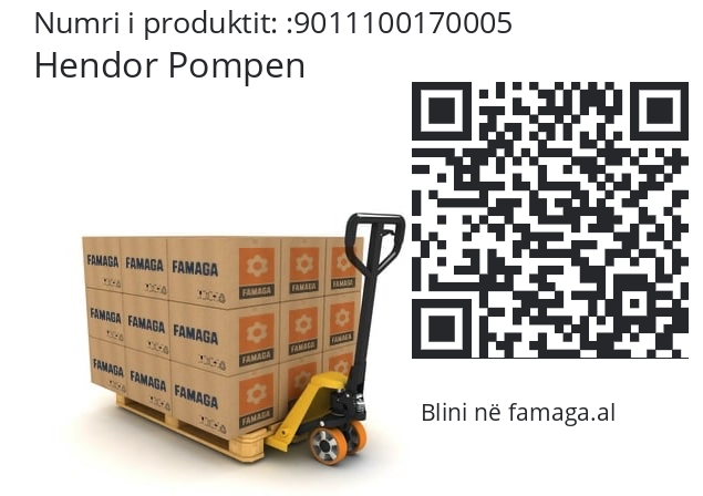   Hendor Pompen 9011100170005