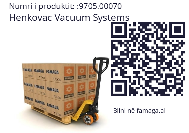   Henkovac Vacuum Systems 9705.00070