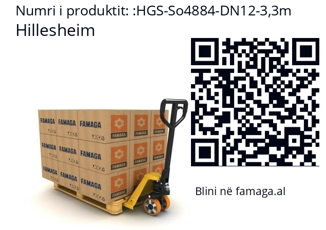   Hillesheim HGS-So4884-DN12-3,3m