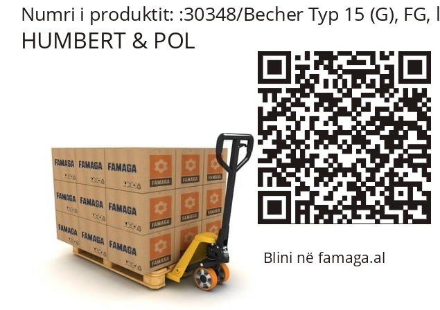   HUMBERT & POL 30348/Becher Typ 15 (G), FG, leitfahig, oE