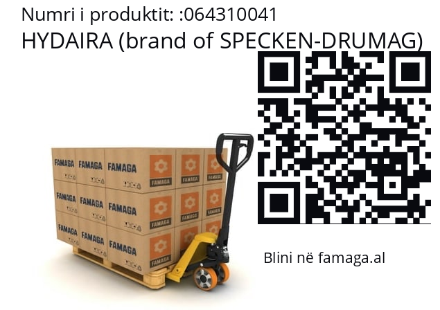   HYDAIRA (brand of SPECKEN-DRUMAG) 064310041