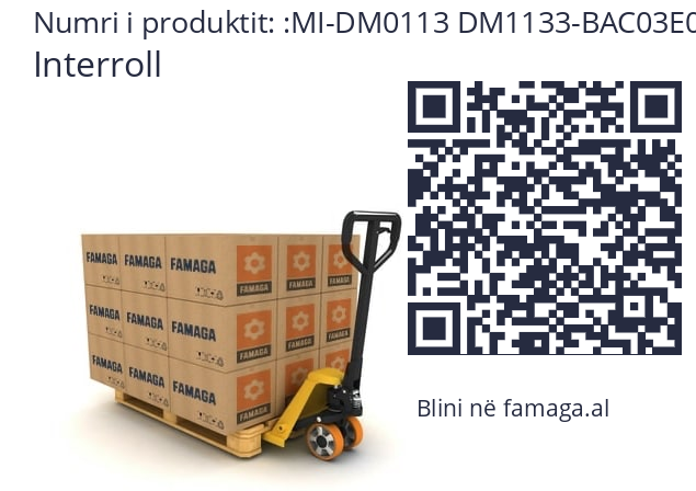   Interroll MI-DM0113 DM1133-BAC03E0E8FJJ-257mm