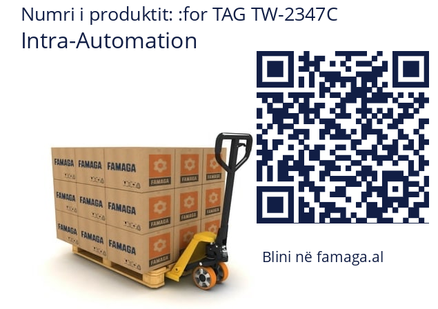   Intra-Automation for TAG TW-2347C