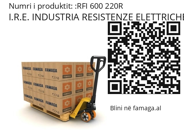   I.R.E. INDUSTRIA RESISTENZE ELETTRICHE RFI 600 220R
