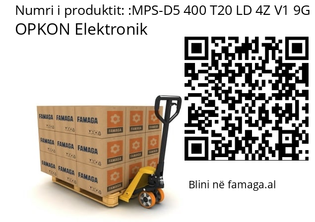   OPKON Elektronik MPS-D5 400 T20 LD 4Z V1 9G