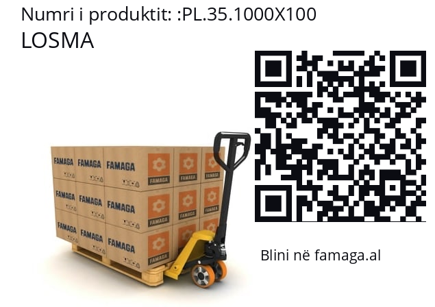  LOSMA PL.35.1000X100
