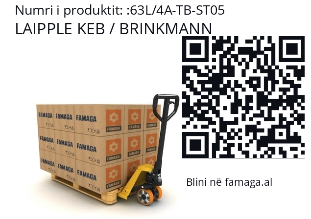   LAIPPLE KEB / BRINKMANN 63L/4A-TB-ST05