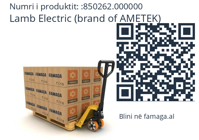   Lamb Electric (brand of AMETEK) 850262.000000