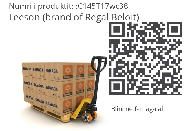   Leeson (brand of Regal Beloit) C145T17wc38