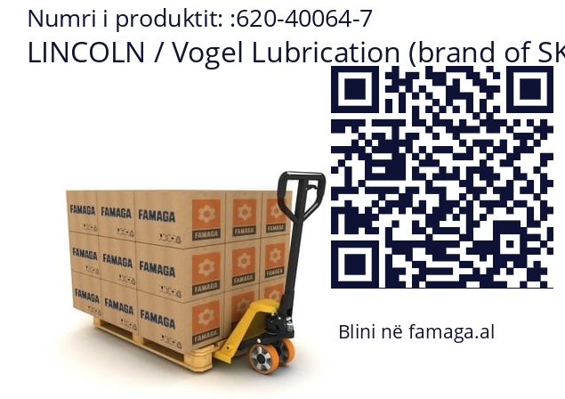   LINCOLN / Vogel Lubrication (brand of SKF) 620-40064-7
