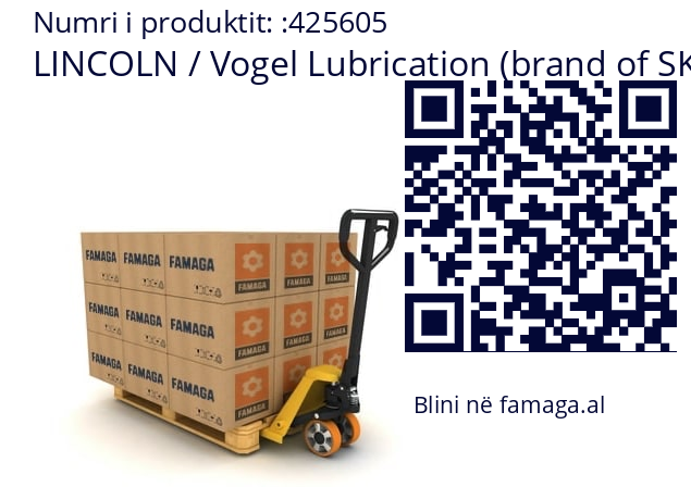   LINCOLN / Vogel Lubrication (brand of SKF) 425605