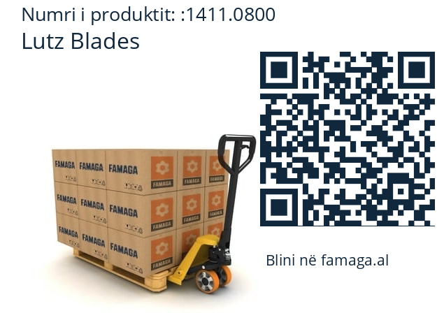   Lutz Blades 1411.0800