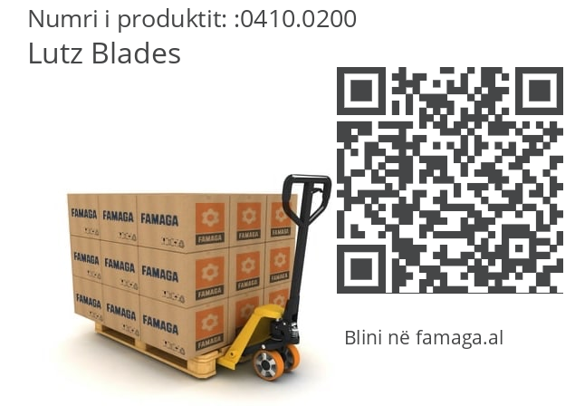  Lutz Blades 0410.0200
