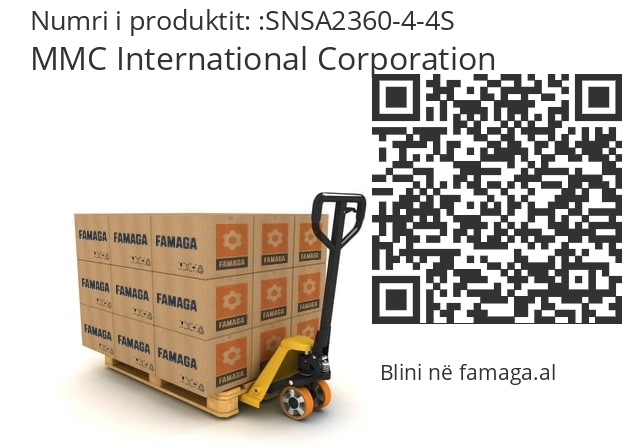   MMC International Corporation SNSA2360-4-4S