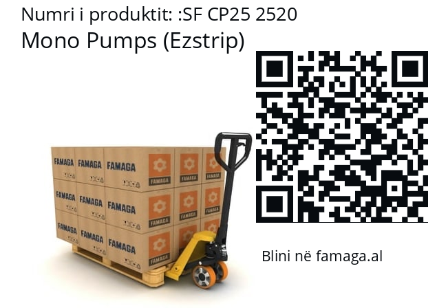   Mono Pumps (Ezstrip) SF CP25 2520