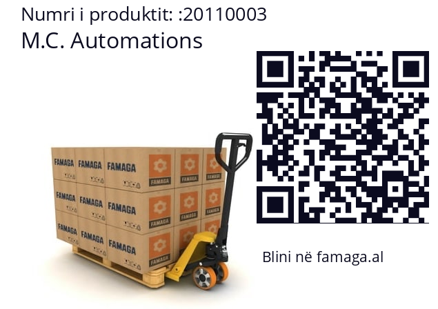   M.C. Automations 20110003