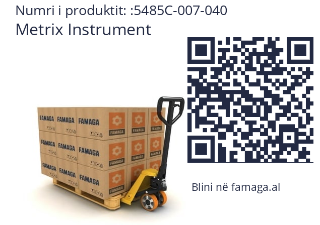   Metrix Instrument 5485C-007-040
