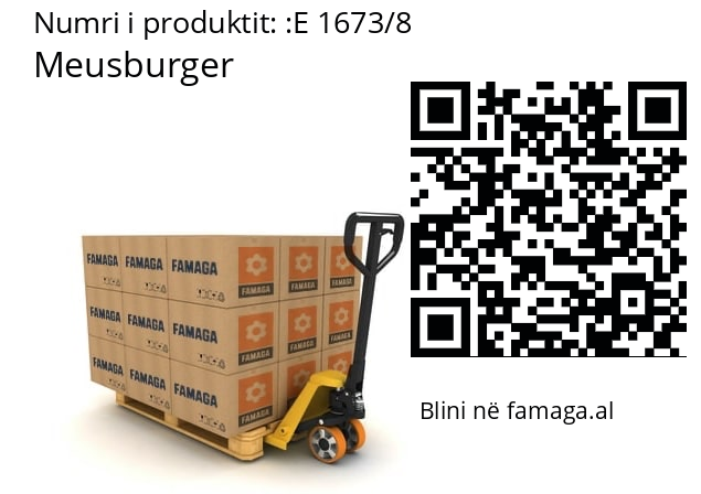   Meusburger E 1673/8