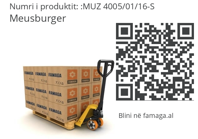   Meusburger MUZ 4005/01/16-S