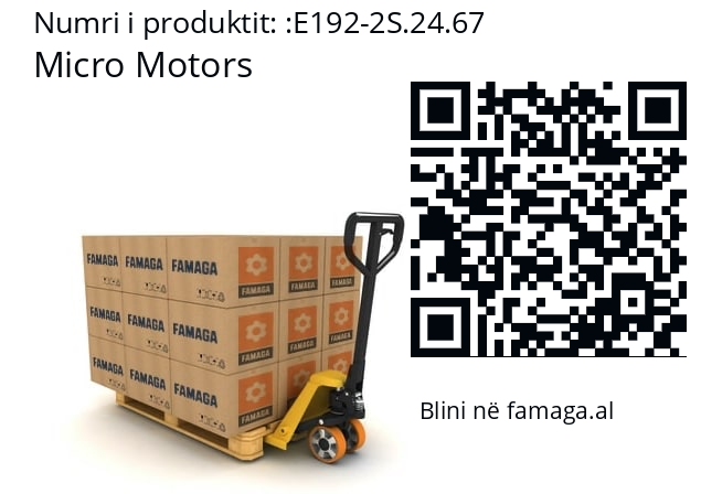   Micro Motors E192-2S.24.67
