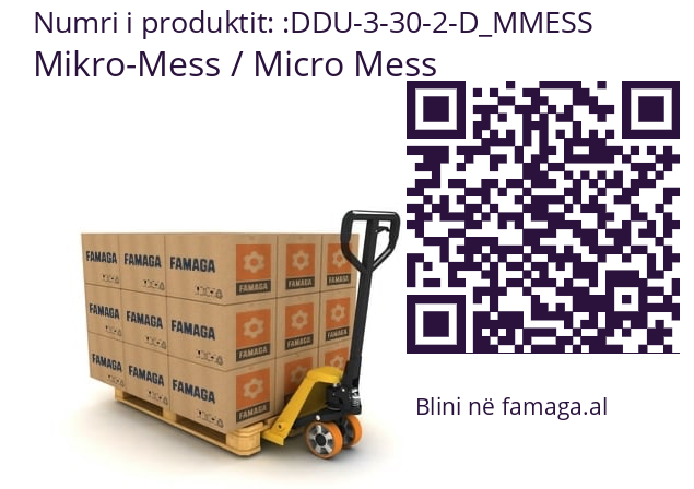   Mikro-Mess / Micro Mess DDU-3-30-2-D_MMESS