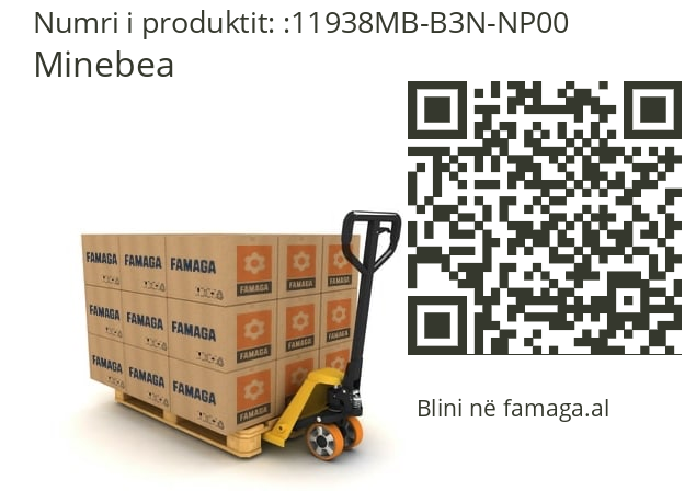   Minebea 11938MB-B3N-NP00