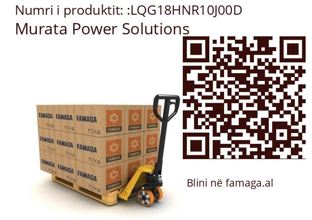   Murata Power Solutions LQG18HNR10J00D