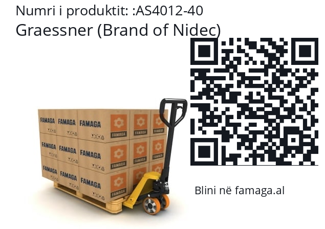   Graessner (Brand of Nidec) AS4012-40