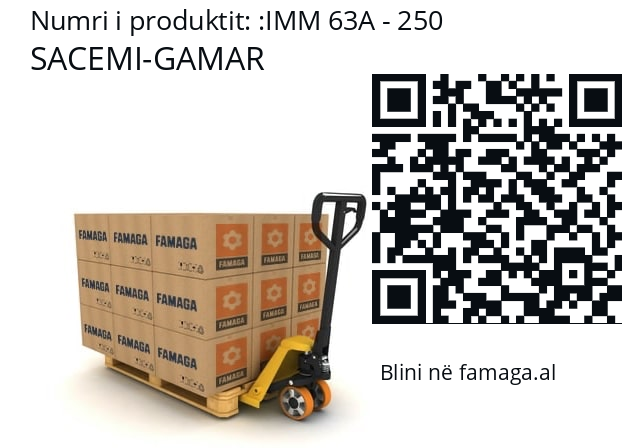   SACEMI-GAMAR IMM 63A - 250