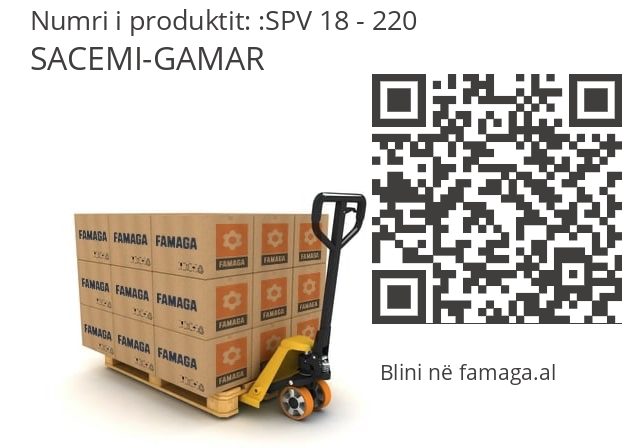   SACEMI-GAMAR SPV 18 - 220