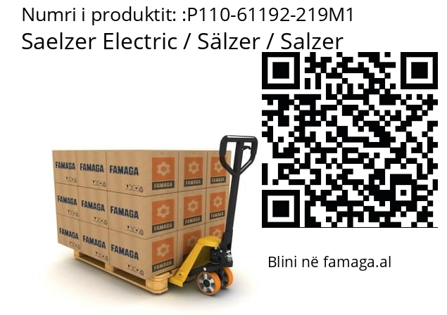   Saelzer Electric / Sälzer / Salzer P110-61192-219M1