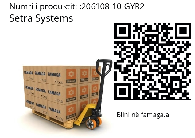   Setra Systems 206108-10-GYR2