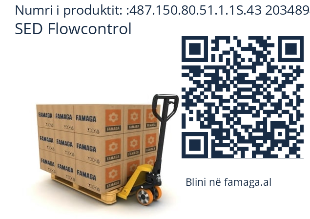   SED Flowcontrol 487.150.80.51.1.1S.43 20348940
