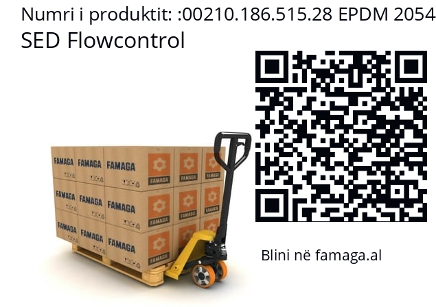   SED Flowcontrol 00210.186.515.28 EPDM 20544796