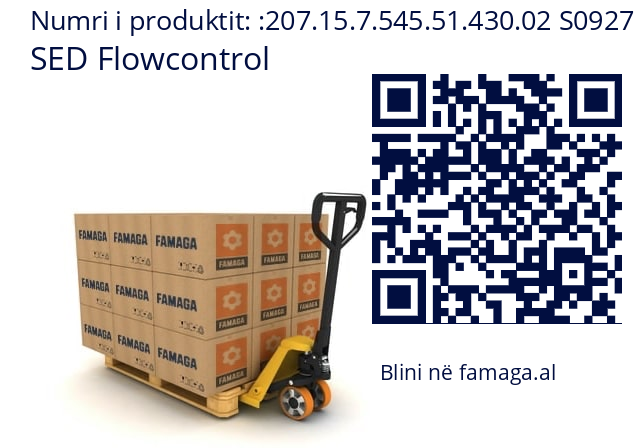   SED Flowcontrol 207.15.7.545.51.430.02 S0927