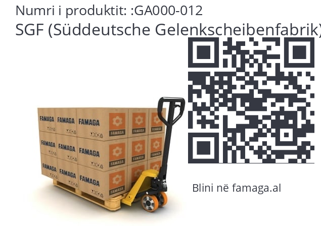   SGF (Süddeutsche Gelenkscheibenfabrik) GA000-012