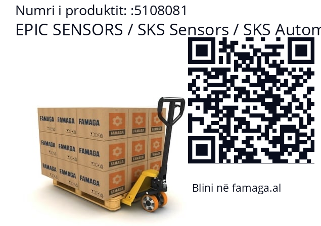   EPIC SENSORS / SKS Sensors / SKS Automaatio (Brand of Lapp Group) 5108081
