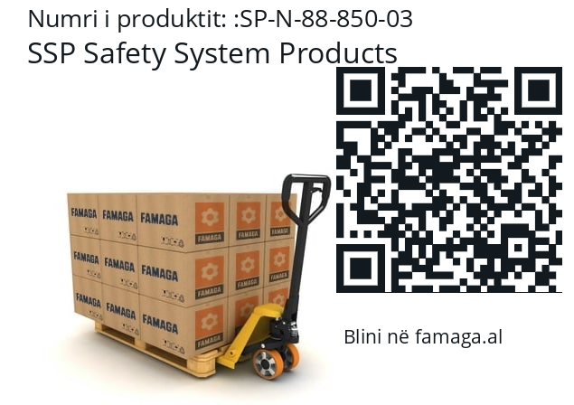   SSP Safety System Products SP-N-88-850-03