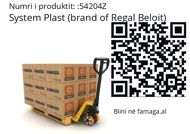   System Plast (brand of Regal Beloit) 54204Z