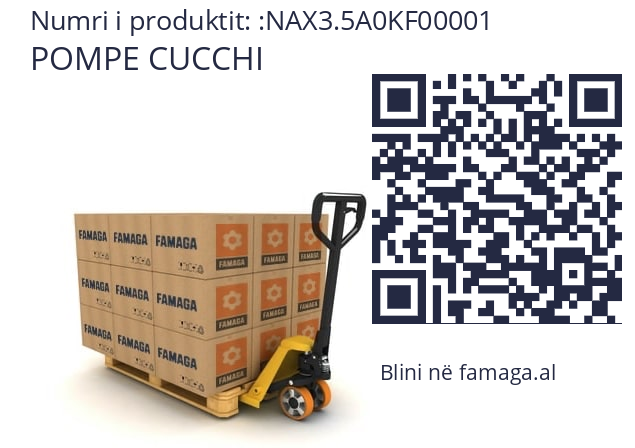   POMPE CUCCHI NAX3.5A0KF00001