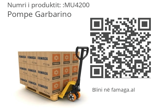   Pompe Garbarino MU4200